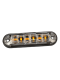 Fristom FT-205 12-24V R65 6 LED Warning Light With Flat and Curved Mounting Pads PN: FT-025